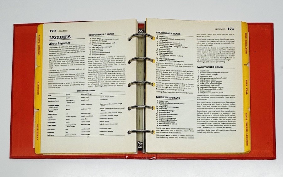 Betty Crocker’s COOKBOOK 5th Printing 1988 HC Ringbound Edition Golden Press