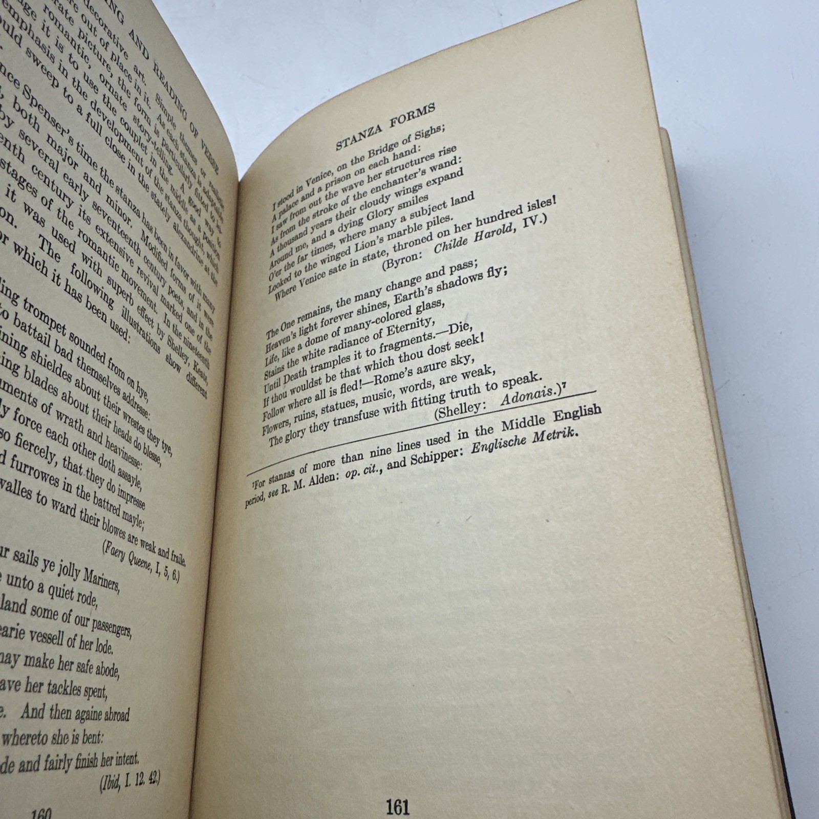 Writing and Reading of Verse 1920 Poetry Instruction Antique (AC186)