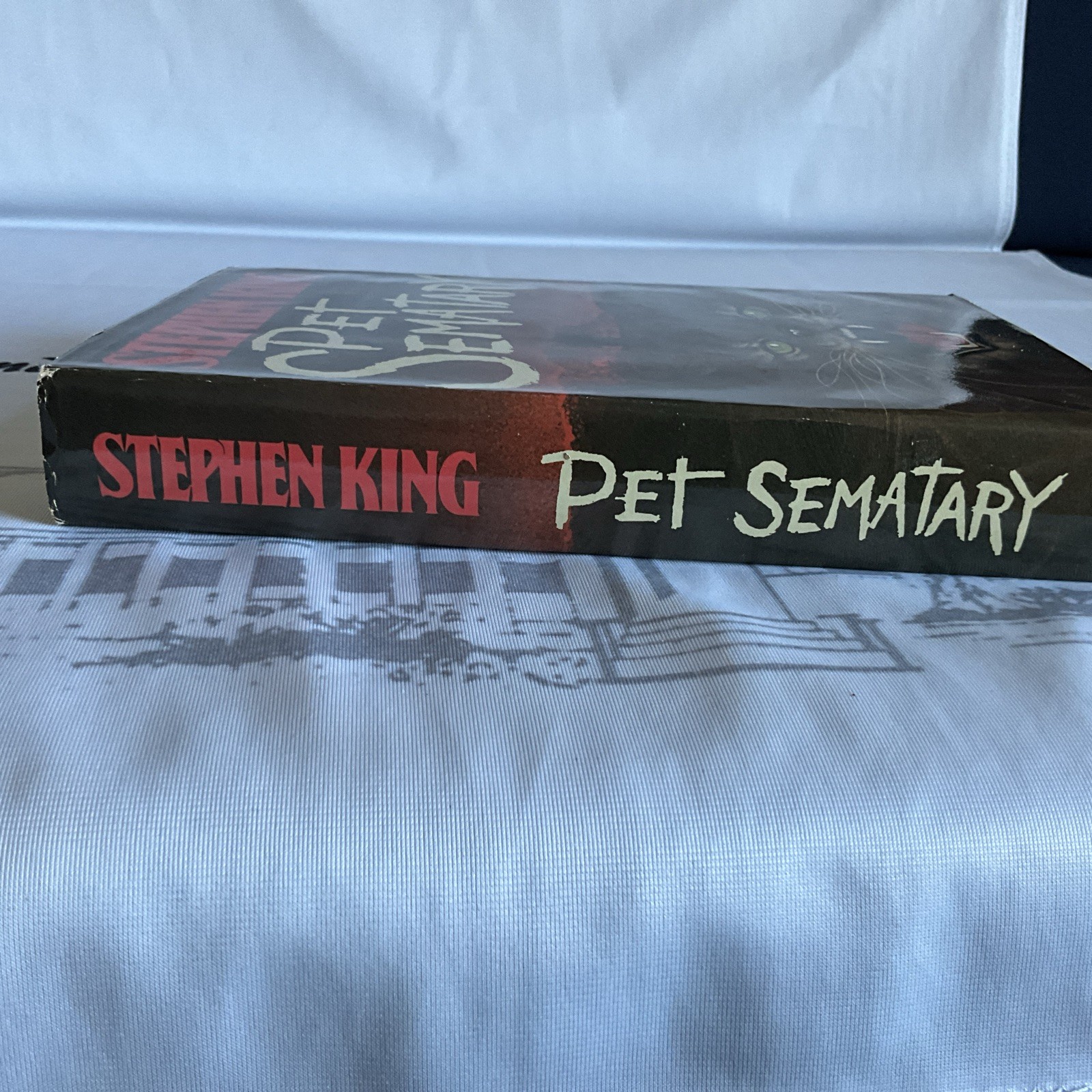 First Edition Book Club Edition 1983 “Pet Sematary” by Stephen King HC/DJ Clean