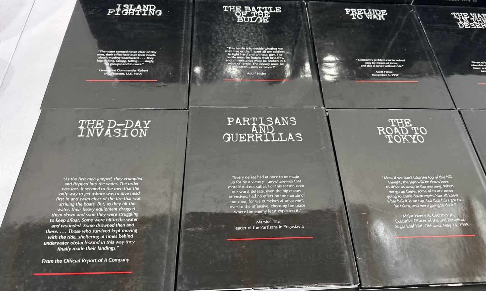 Set Of 17 Time Life Collectors Edition World War II Collectors Edition Hardcover