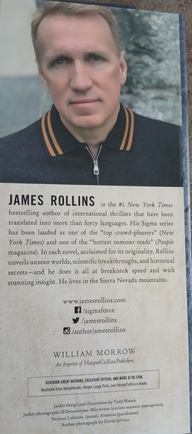 Unrestricted Access By James Rollins Signed Hardcover 390 Pages