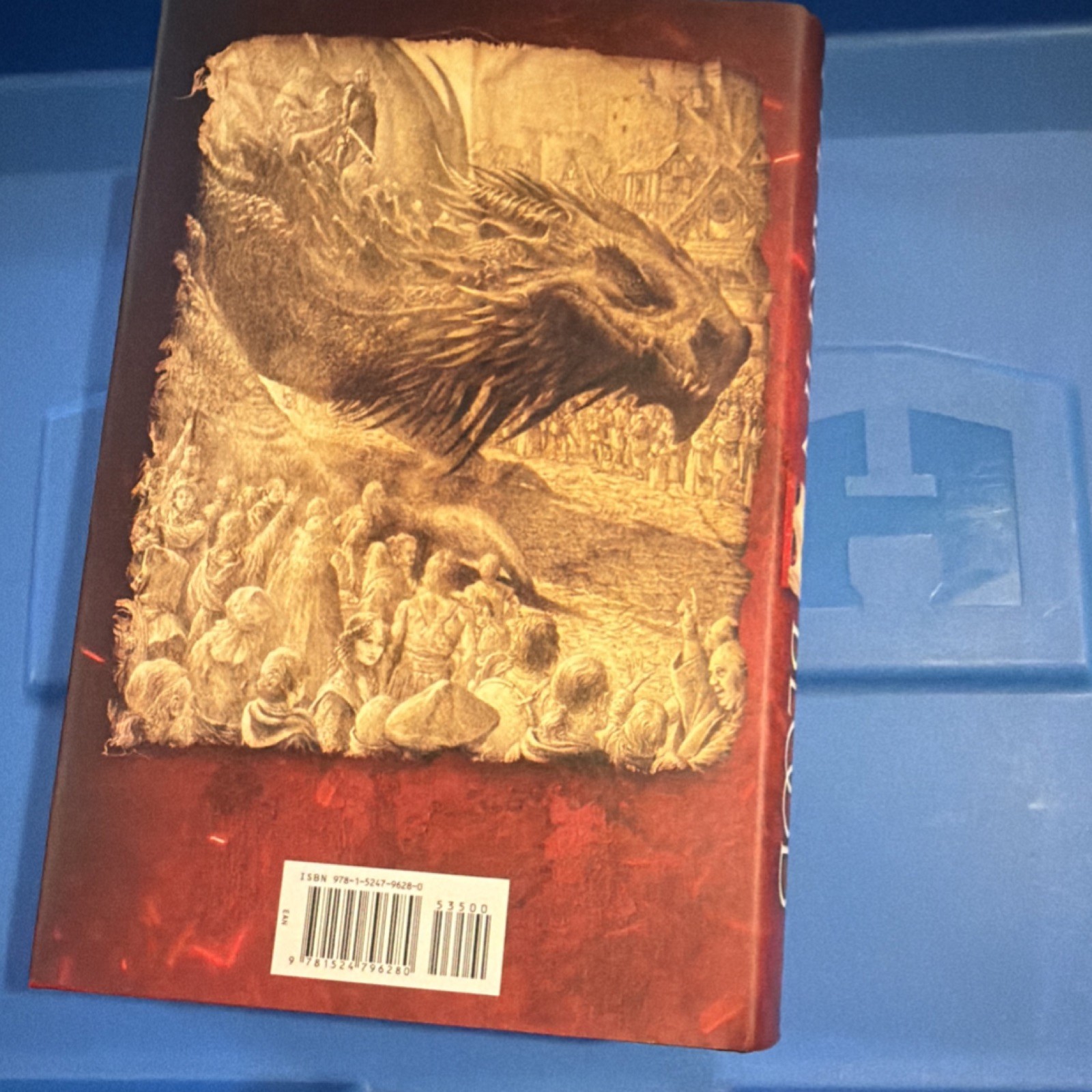 George R. R. Martin Fire & Blood First Edition Illustrated Hardcover 2018 DJ