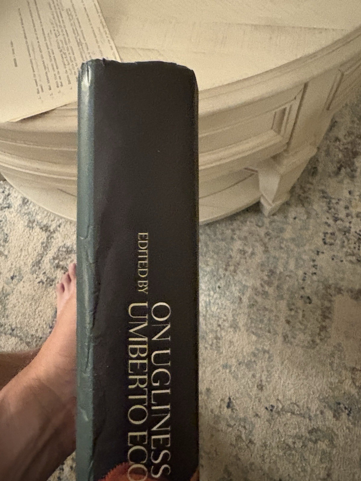 On Ugliness Umberto Eco Hardcover Book Rizzoli – Read Description