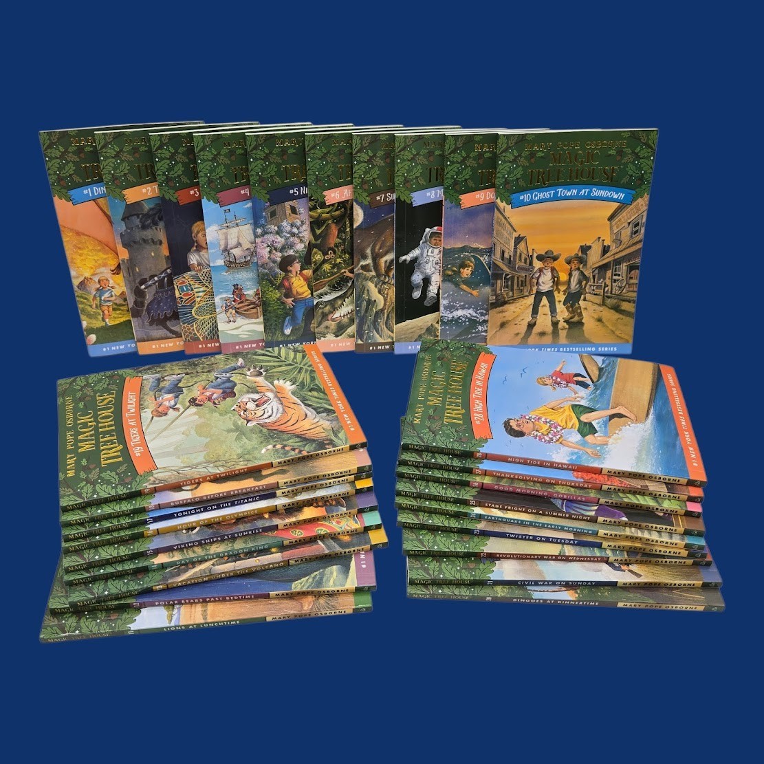Set 1A: Magic Tree House A Library of Books 1-28 – Mary Pope Osborne Collection