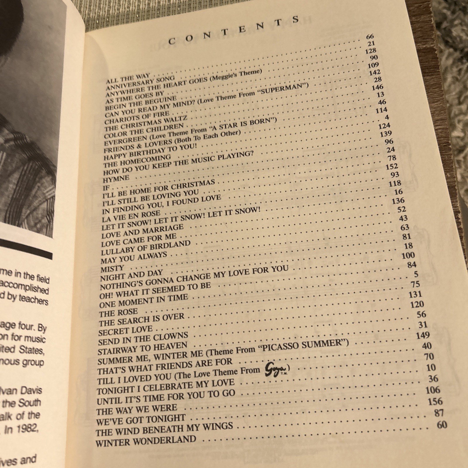 Dan Coates Encyclopedia of songs for all occasions vintage soft cover 160 pages