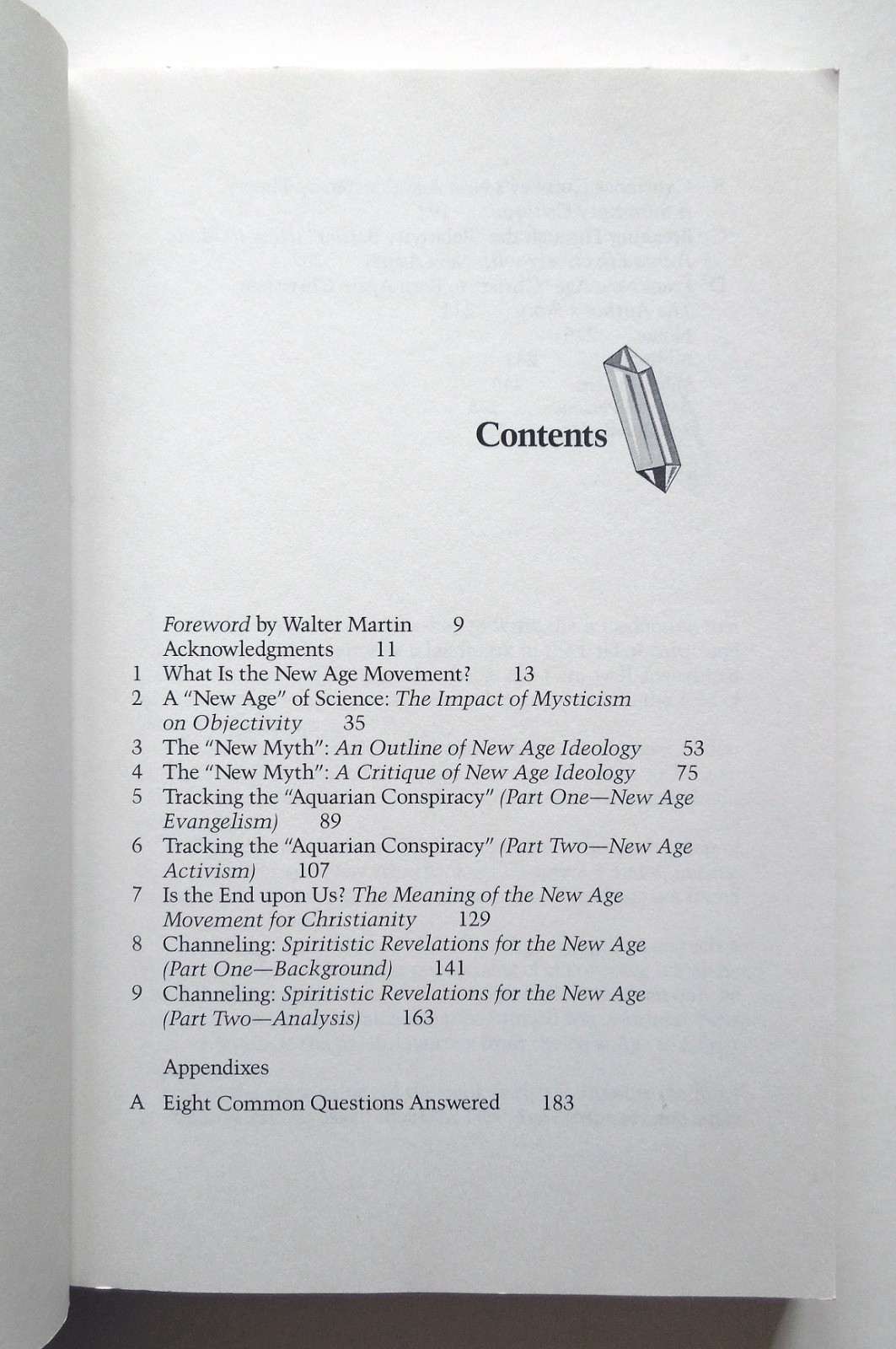A Crash Course on the New Age – Elliot Miller, 1991 sc, Baker Book House
