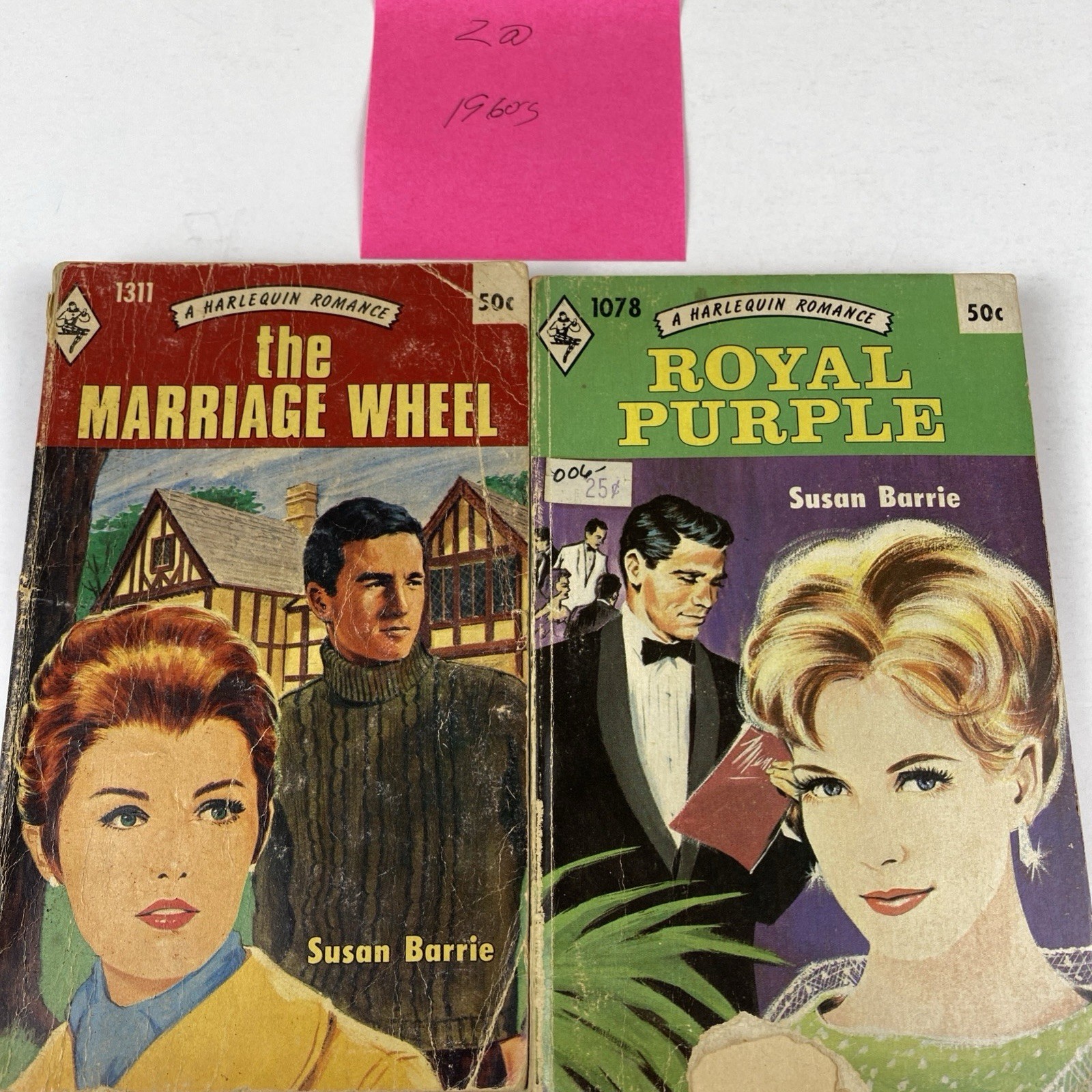 Lot of 88 Harlequin Romance Paperback Books Vintage Red Pages 60’s 70’s 80’s 90s