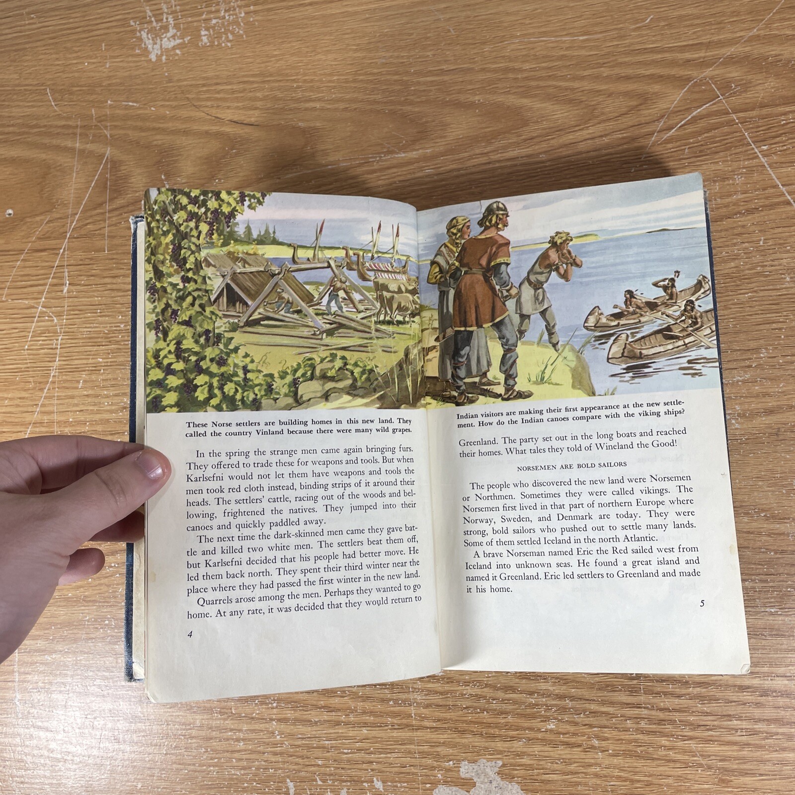 Vintage 1955 The Story of American Freedom – Edna Mcguire – Macmillan Company