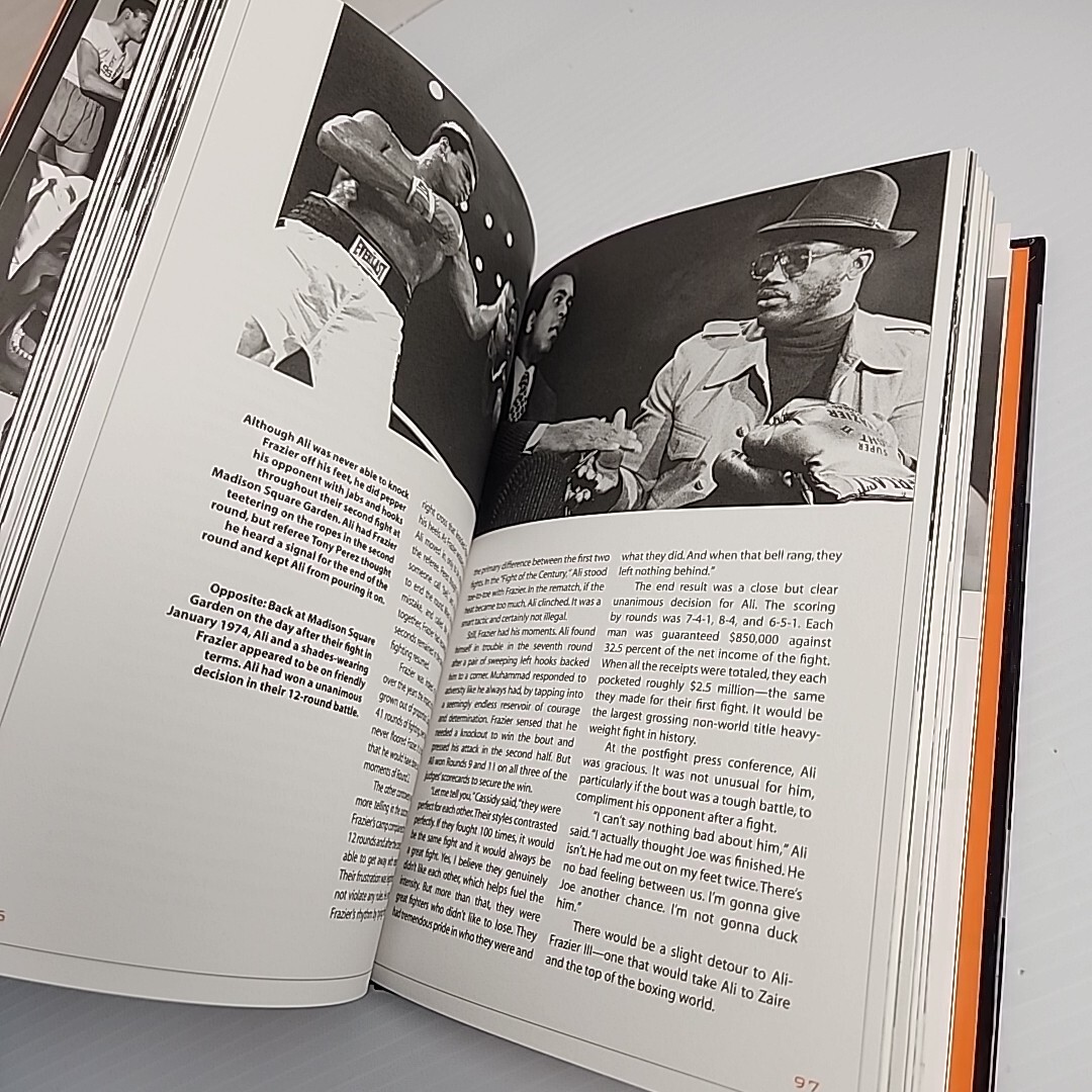 2 Books on Muhammad Ali : Handbook & Ali in Action DVD Documentary HC Nice