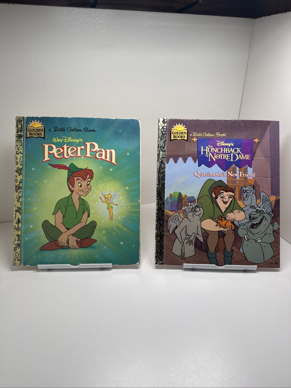 Little Golden Books Lot Of 13 Disney 1970-1990s
