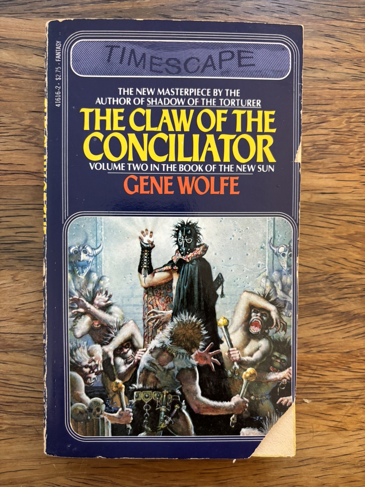 Gene Wolfe – The Claw of the Conciliator – First Timescape Printing 1982