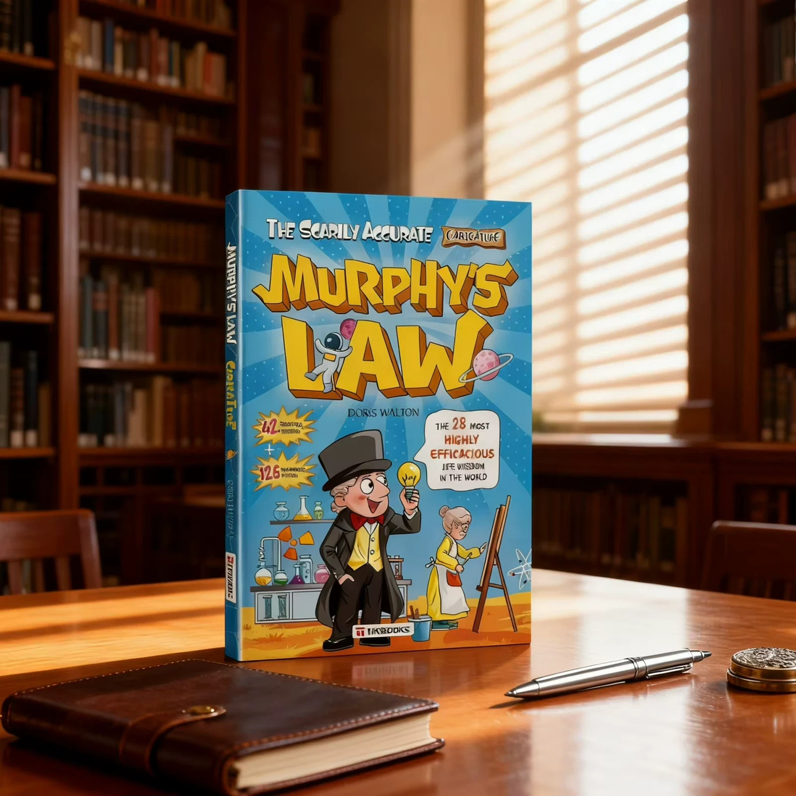Murphy’s Law Learning Book for Kids 8, 12 with 128 Pages Paperback Illustrated,.