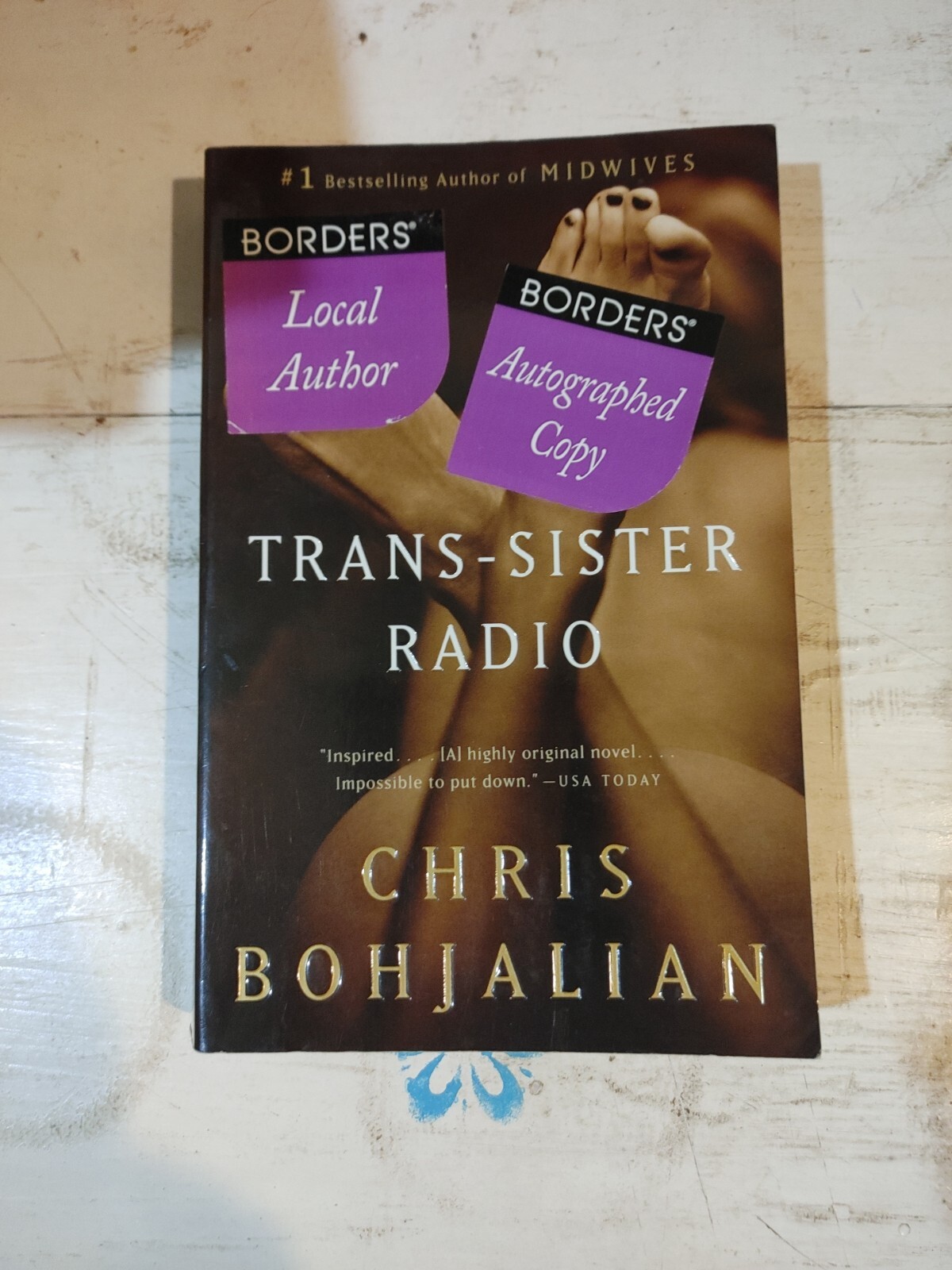 Chris Bohjalian. Trans-Sister Radio. Paperback Book 2000 (Autographed Copy)