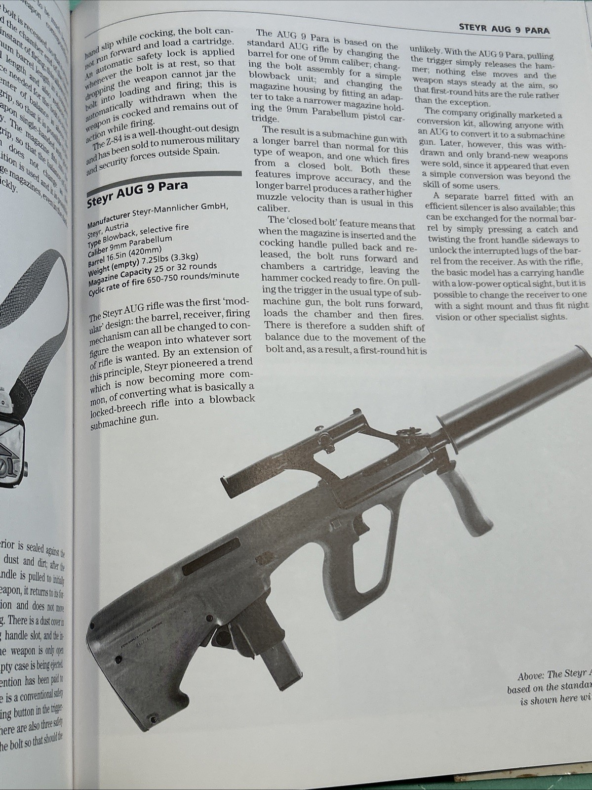 1994 Modern Small Arms by Ian V. Hogg Hardback Dust Jacket Book GUC