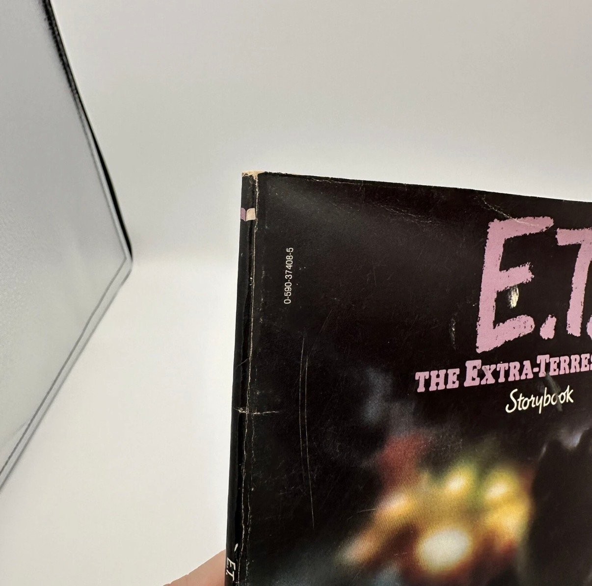 E.T. The Extra-Terrestrial Storybook 1982 Scholastic 1st Printing Paperback Book