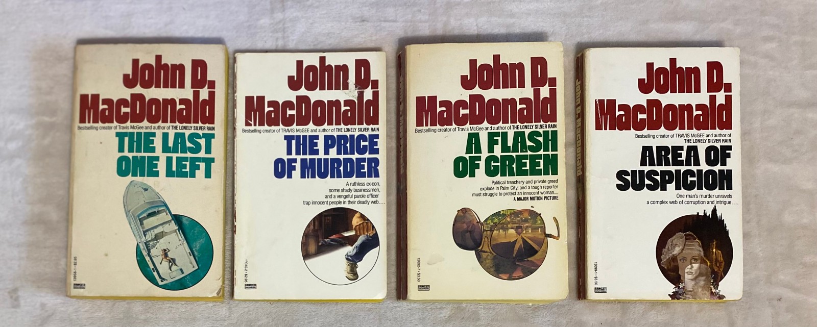 DISCOVER 4 BY JOHN D MACDONALD & HAVE A READING PARTY ‚CAUSE ITS ONLY $19.99 B20