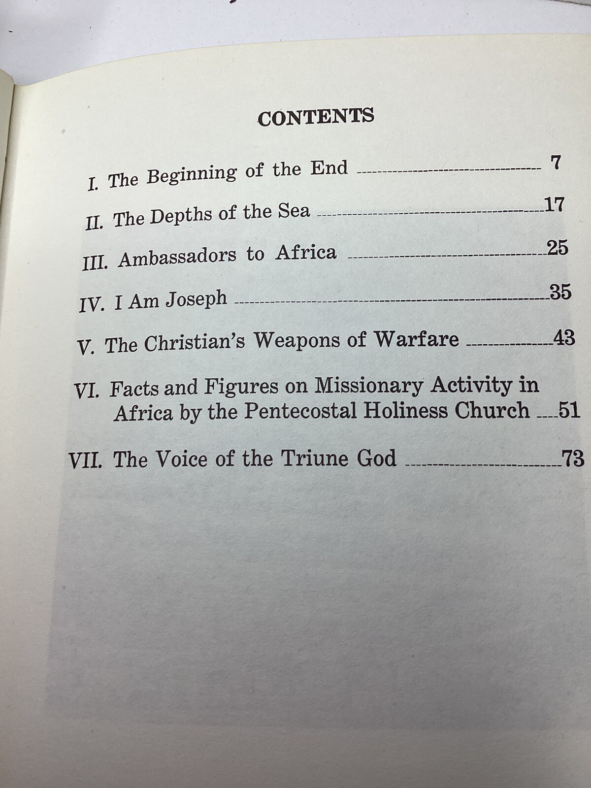 THE BEGINNING OF THE End And Other messages By James Case 1973 Spiritual