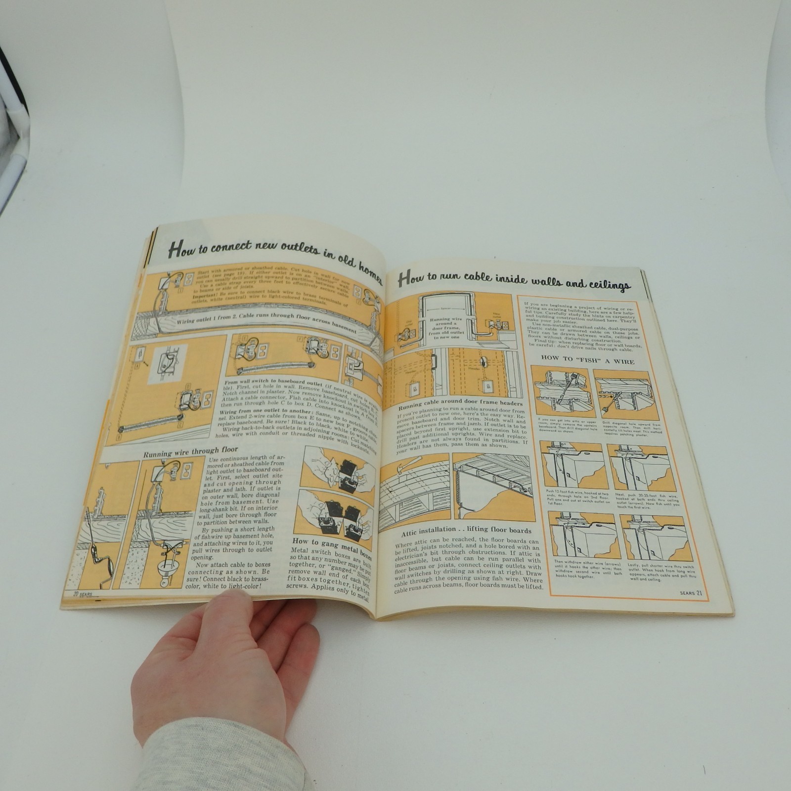 Simplified Electrical Wiring Sears Book Vintage Home Improvement DIY Electrician