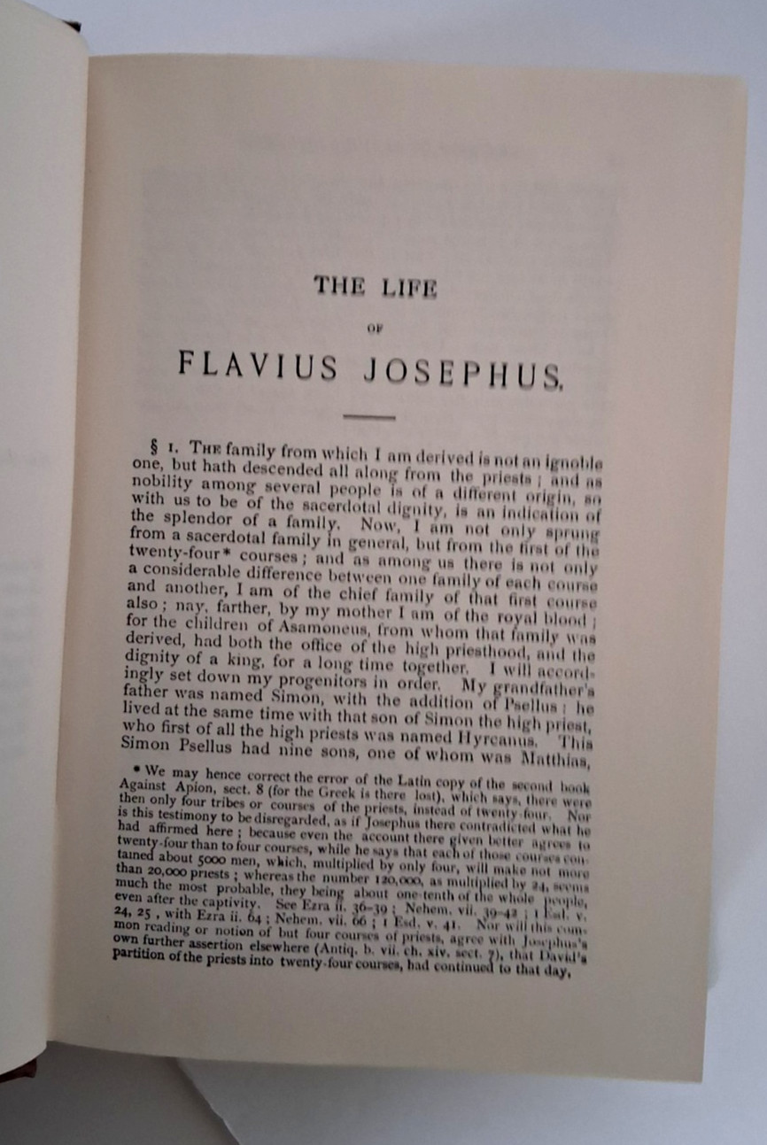 „Works of Josephus“ Replacement Volume II Baker Book House Hardcover Set 1980