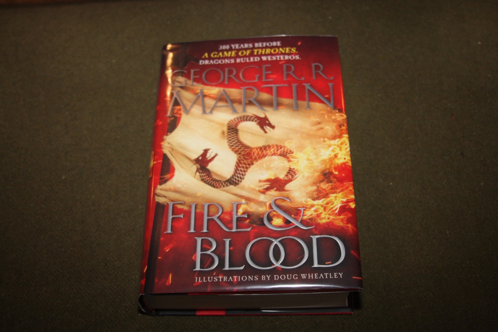 Fire & Blood by George R. R. Martin 2018 HC 1st Edition/1st Printing