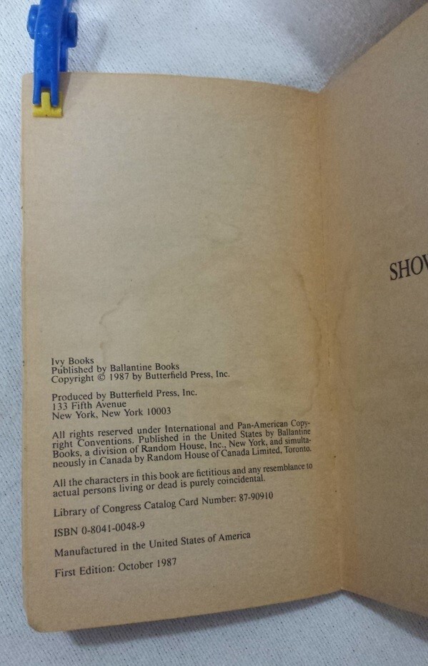Showdown Ryder Series #7 Cole Weston American Western Vintage Paperback 1987