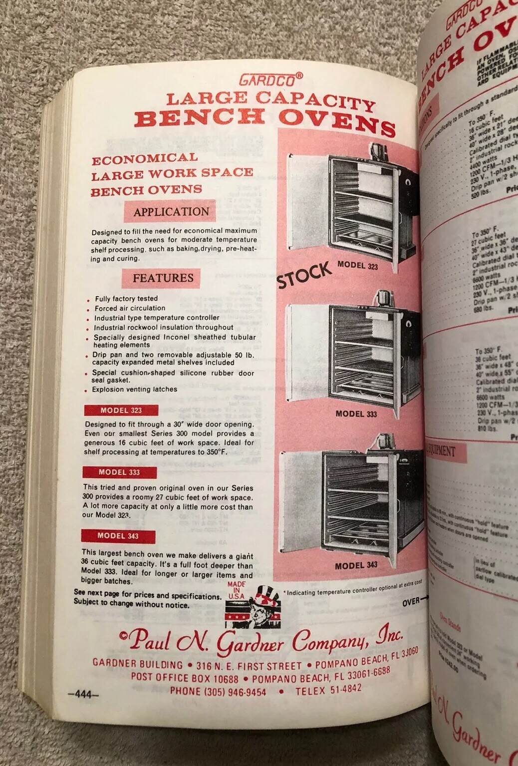 Paul N. Gardner Company, Inc. Price Book – 768 Pages