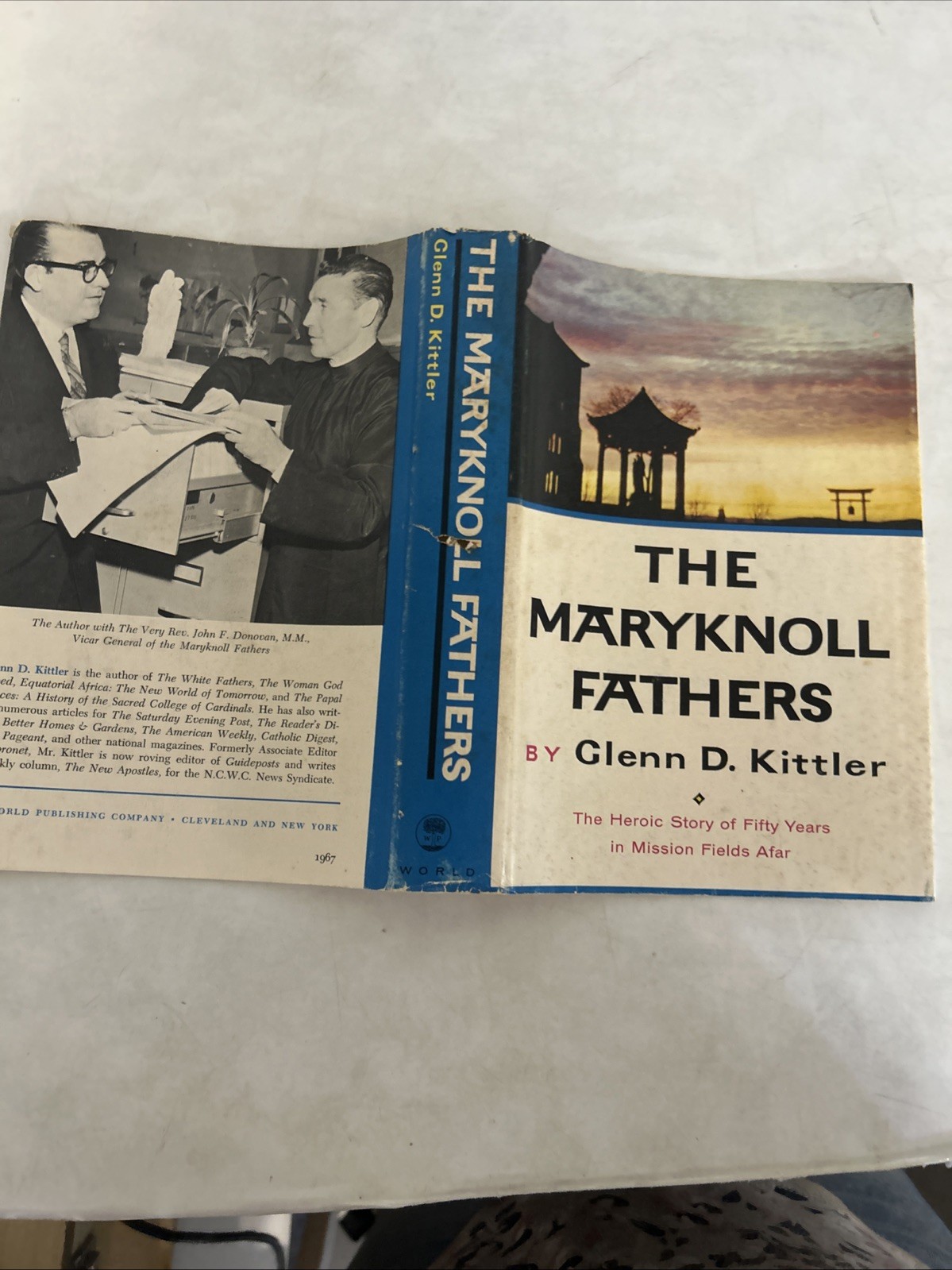 The Maryknoll Fathers, Glenn D. Kittler, World, 1st Ed c 1961