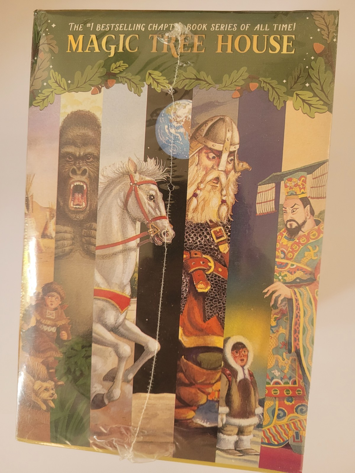 Magic Tree House Book Set Combined with Stuckar Brand Backpack – Package Deal