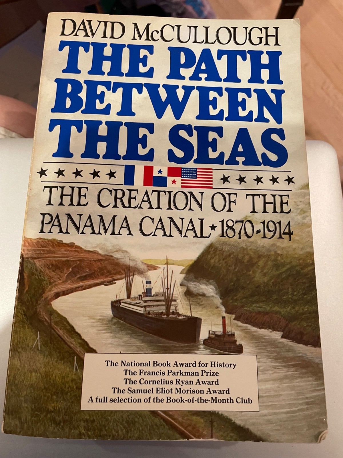 The Path Between the Seas David McCullough 1st Edition Panama Canal