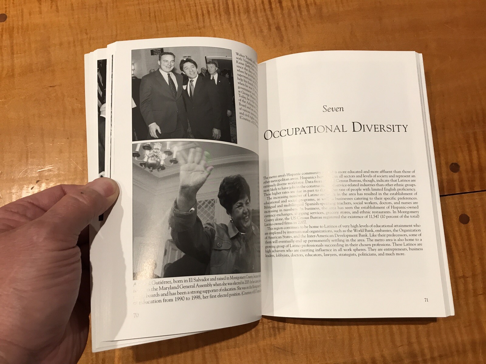 Latinos in The Washington Metro Area Images Of America -SIGNED Maria Malagon