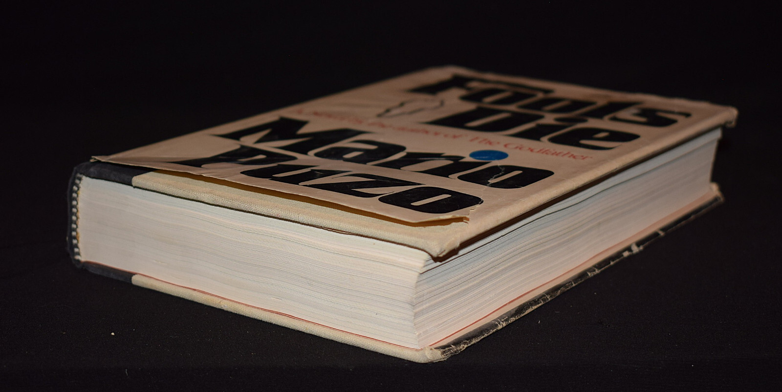Fools Die by Mario Puzo ~ Pages 572 ~ Hardcover ~ W/ Dust Jacket