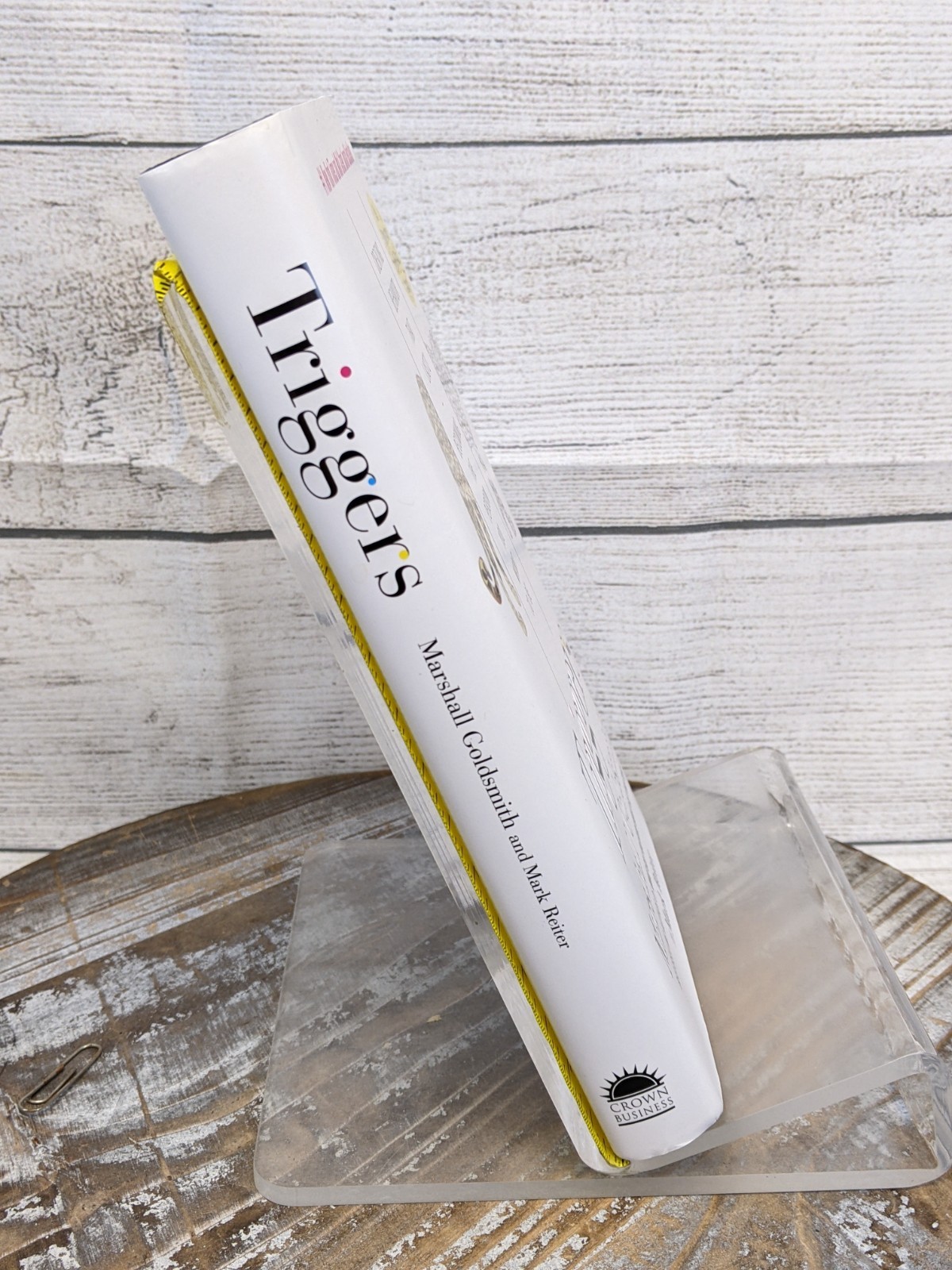 Triggers: Creating Behavior That Lasts–SIGNED by Marshall Goldsmith HCDJ