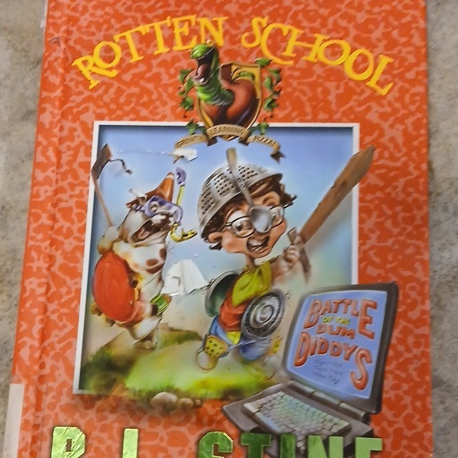 HarperCollins Hardcover Rotten School by R.L. Stine, Ages 9-12, Illustrated