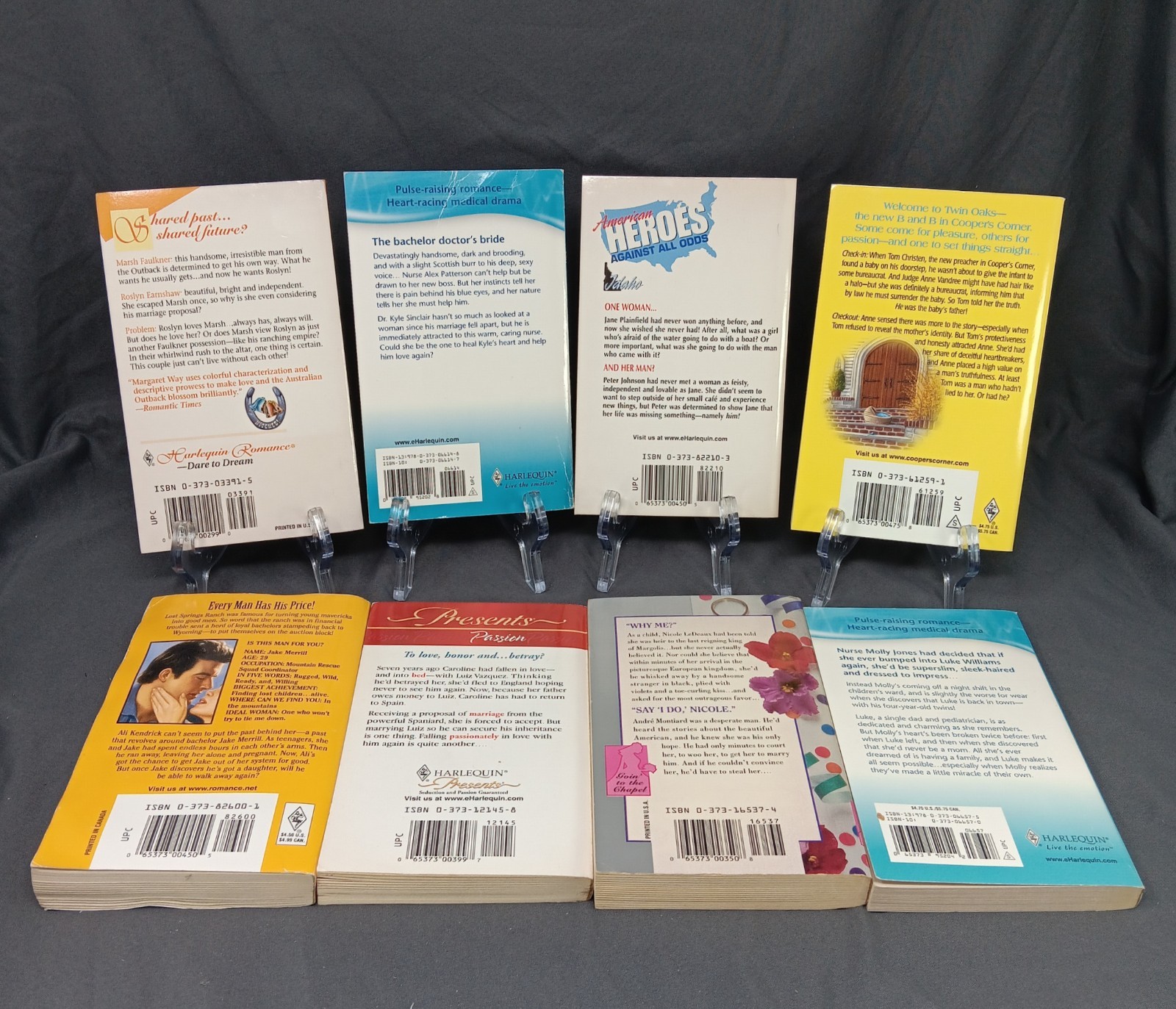 Huge Romance Paperback Lot 52 Books Harlequin Silhouette Dailey Novak Mixed PB