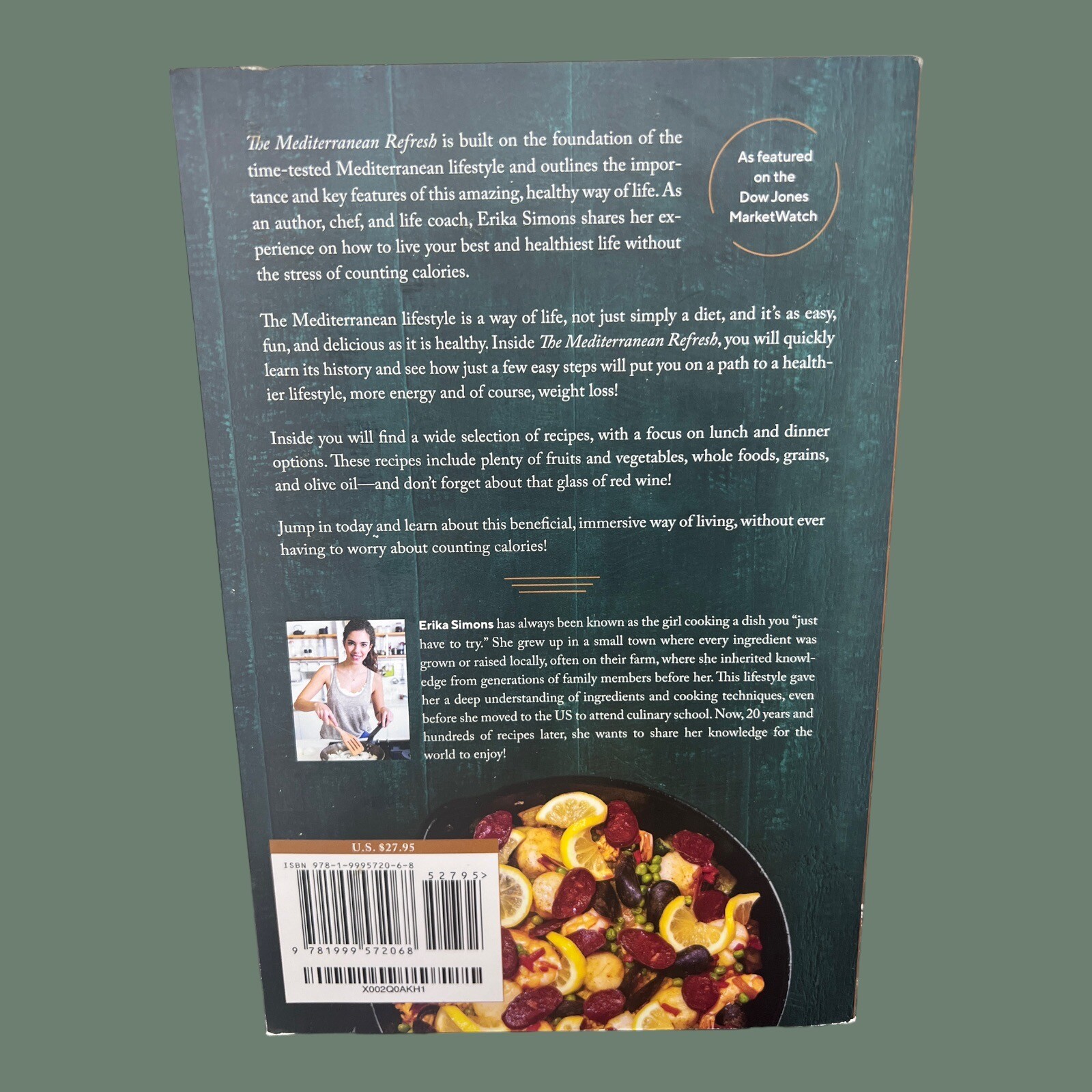 ✨The Mediterranean Refresh Erika Simons Trade Paperback 2021 3rd Edition