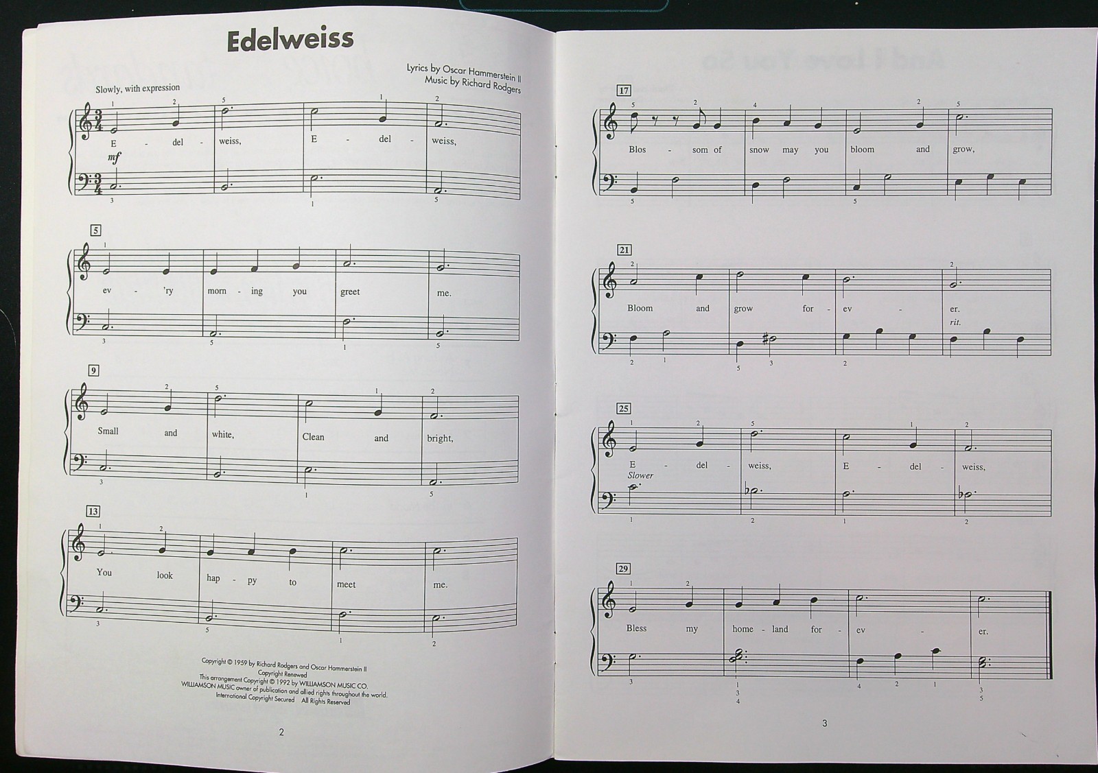 Choice Standards Music Book PVG Arranged Fred Kern Hal Leonard Vintage 1008a