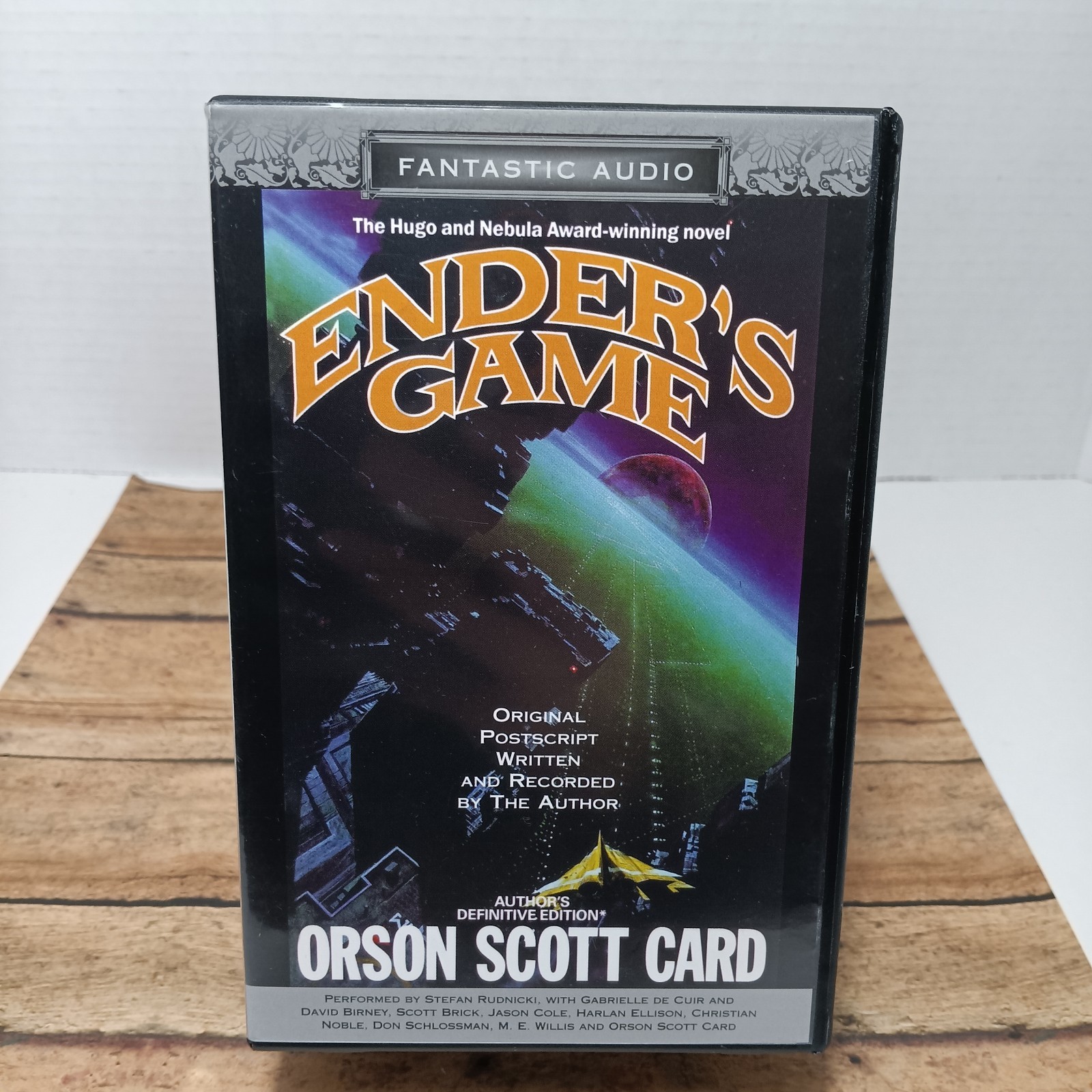 Orson Scott Card Ender’s Game & Shadow of the Hegemon Audiobooks Cassette 2001