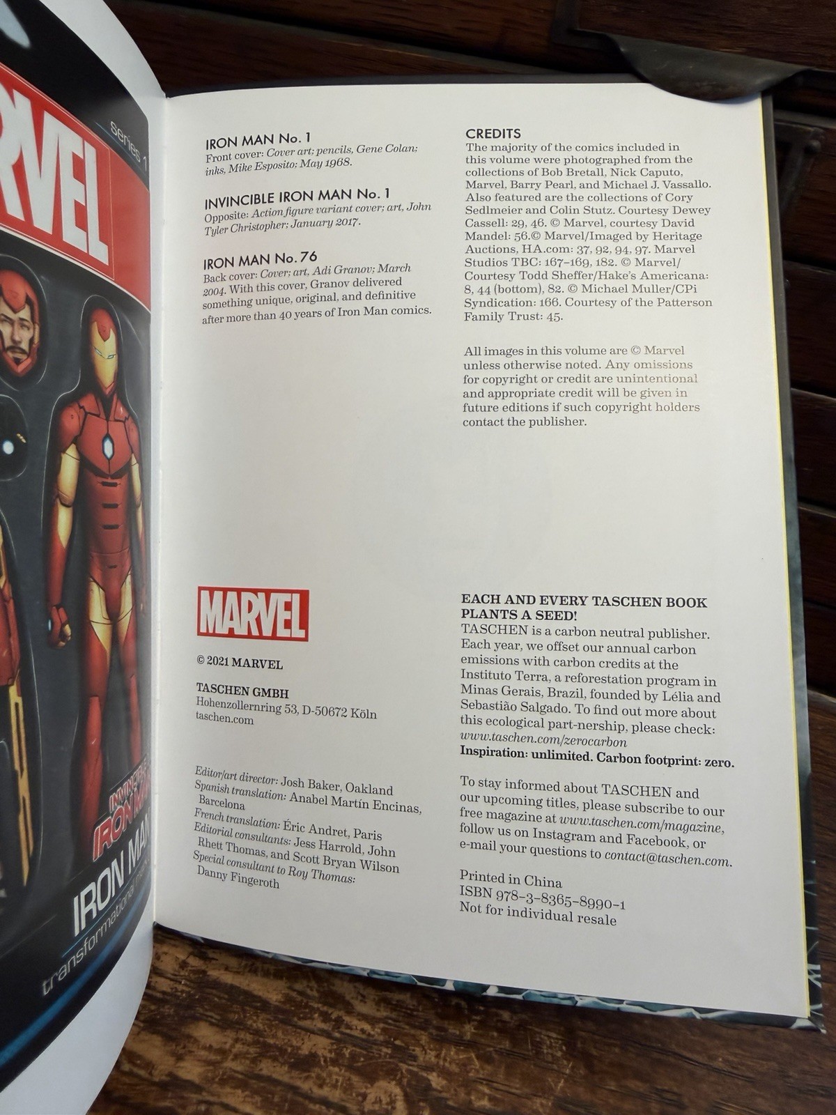 Lot 6 Taschen Marvel Books: Age Comics 1961-1978 Spider-Man X-Men Avengers Iron