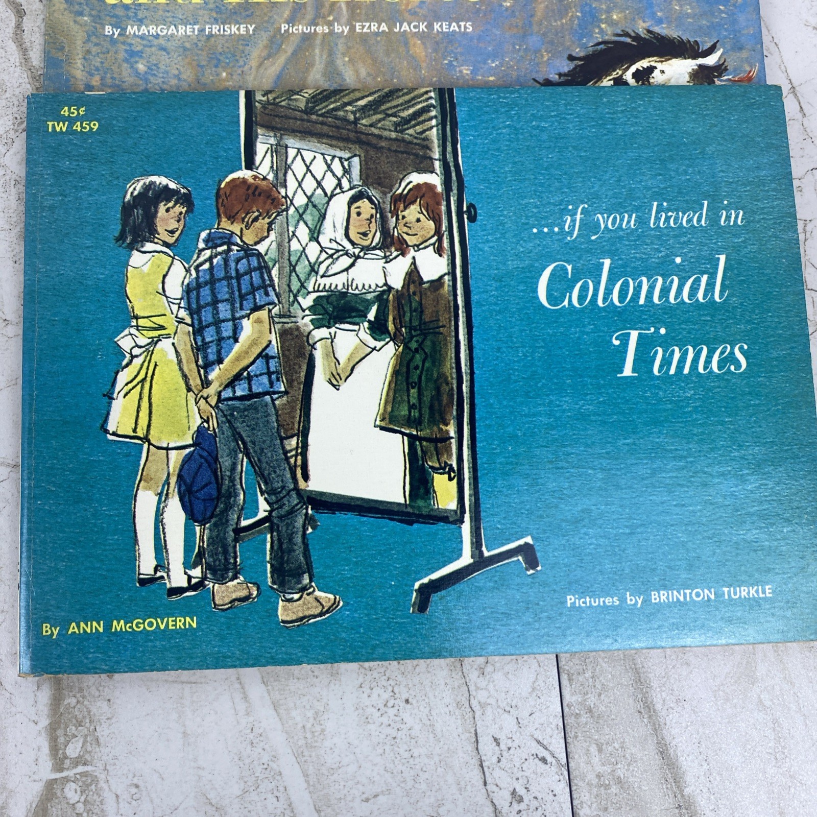 Lot of 9 Vintage Scholastic Paperbacks 1970’s Children’s Picture Books