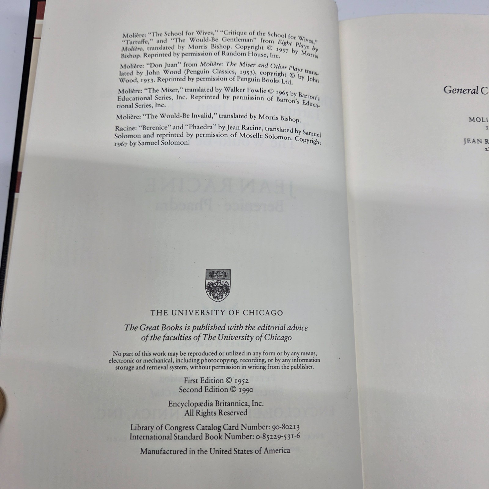 Great Books Of The Western World 1990 Second Edition~Individual Volumes from set