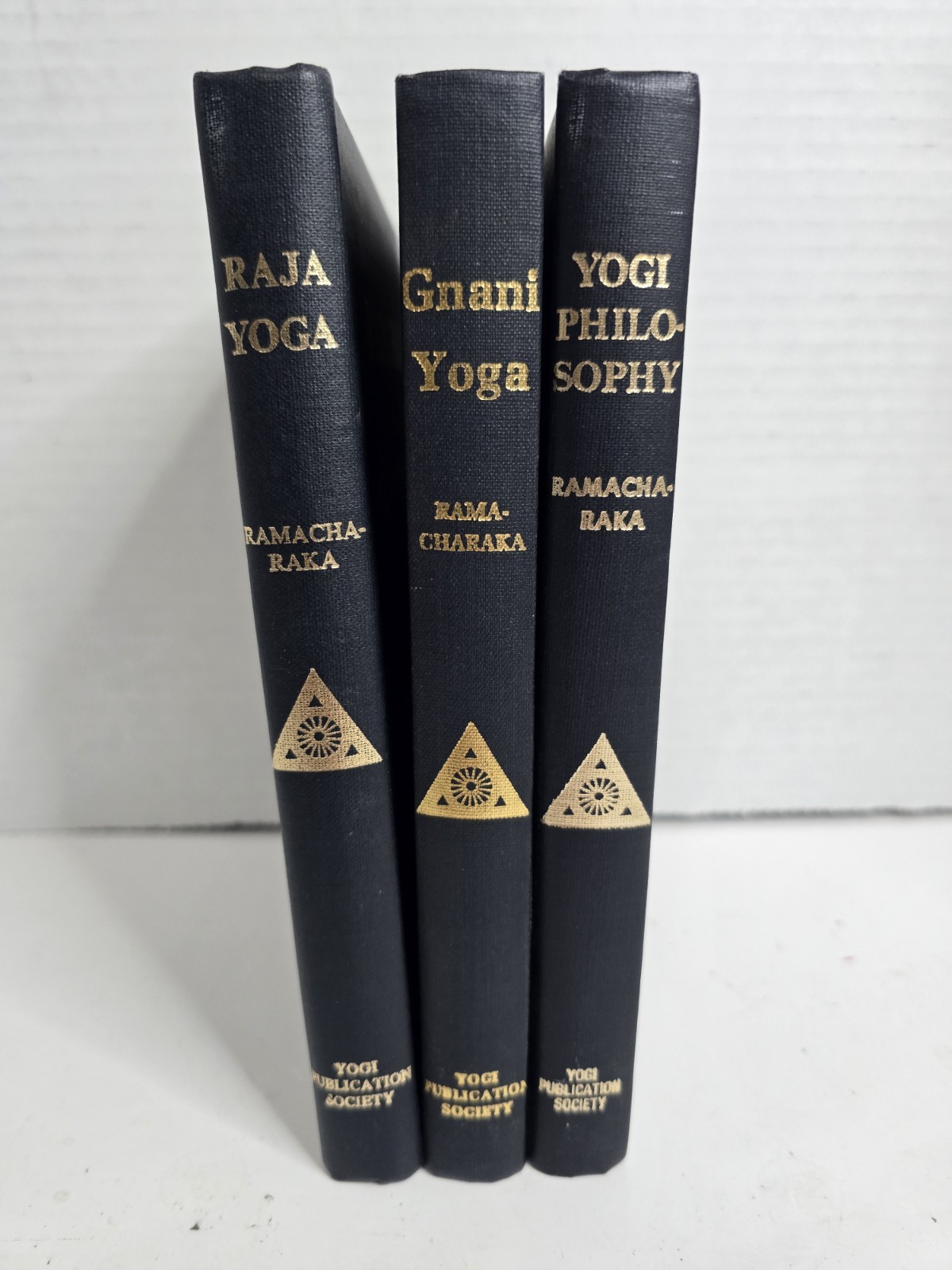 3 YOGI RAMACHARAKA Yogi Publication Society Books – Raja, Gnani, Yogi Philosophy