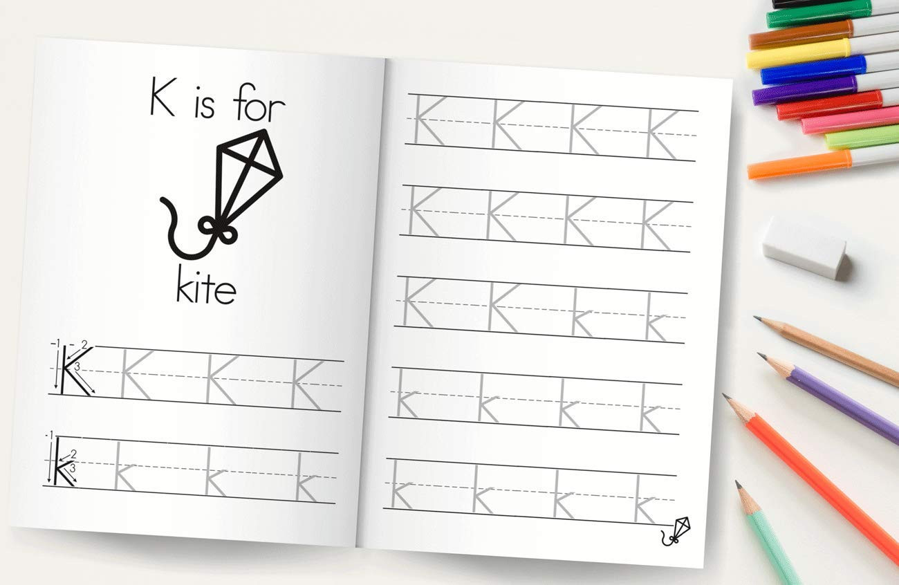 Letter Tracing Book for Preschoolers: Learn to Write for Kids