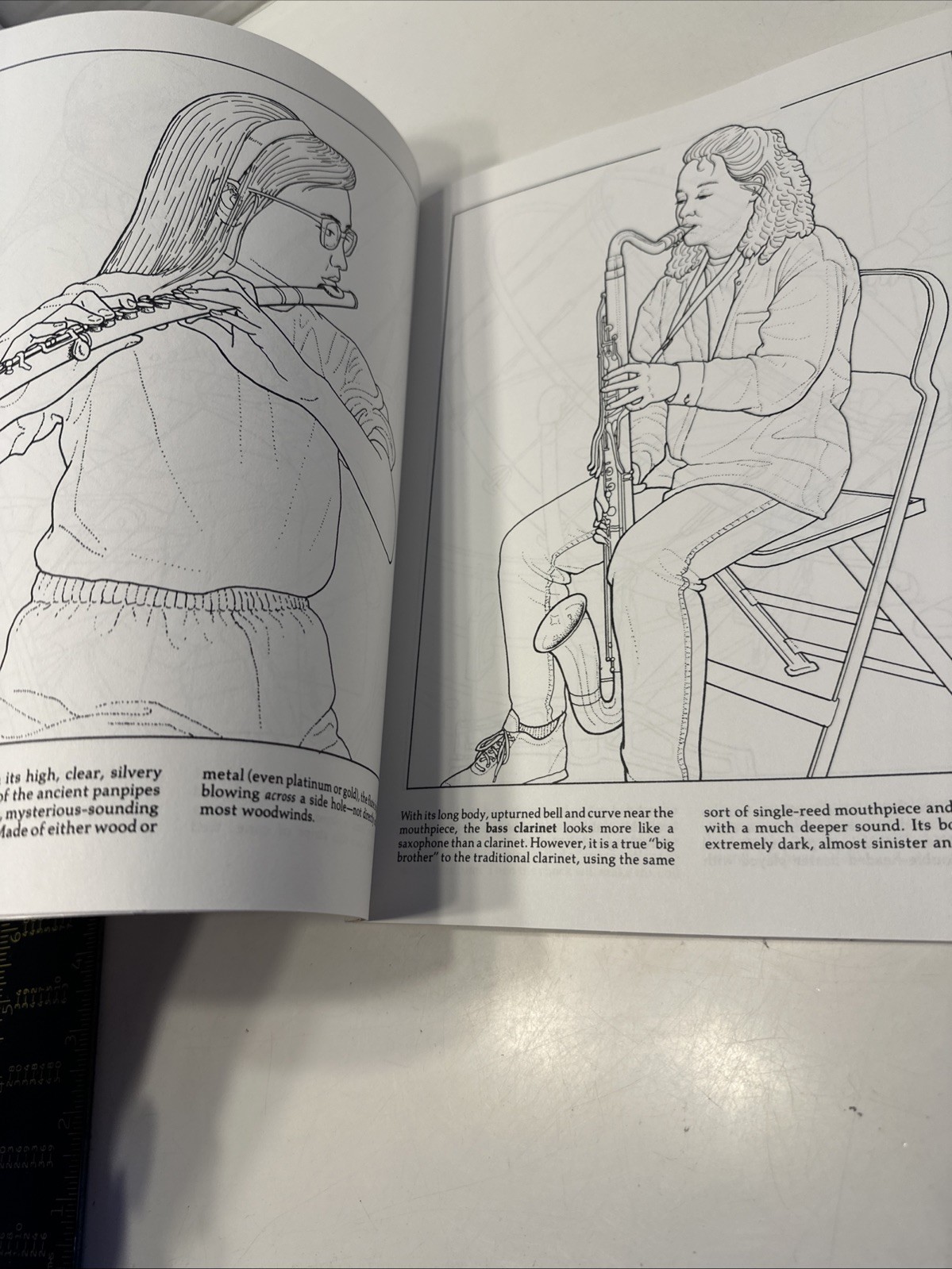 Dover Coloring Book Musical Instruments Ellen J. McHenry Paperback