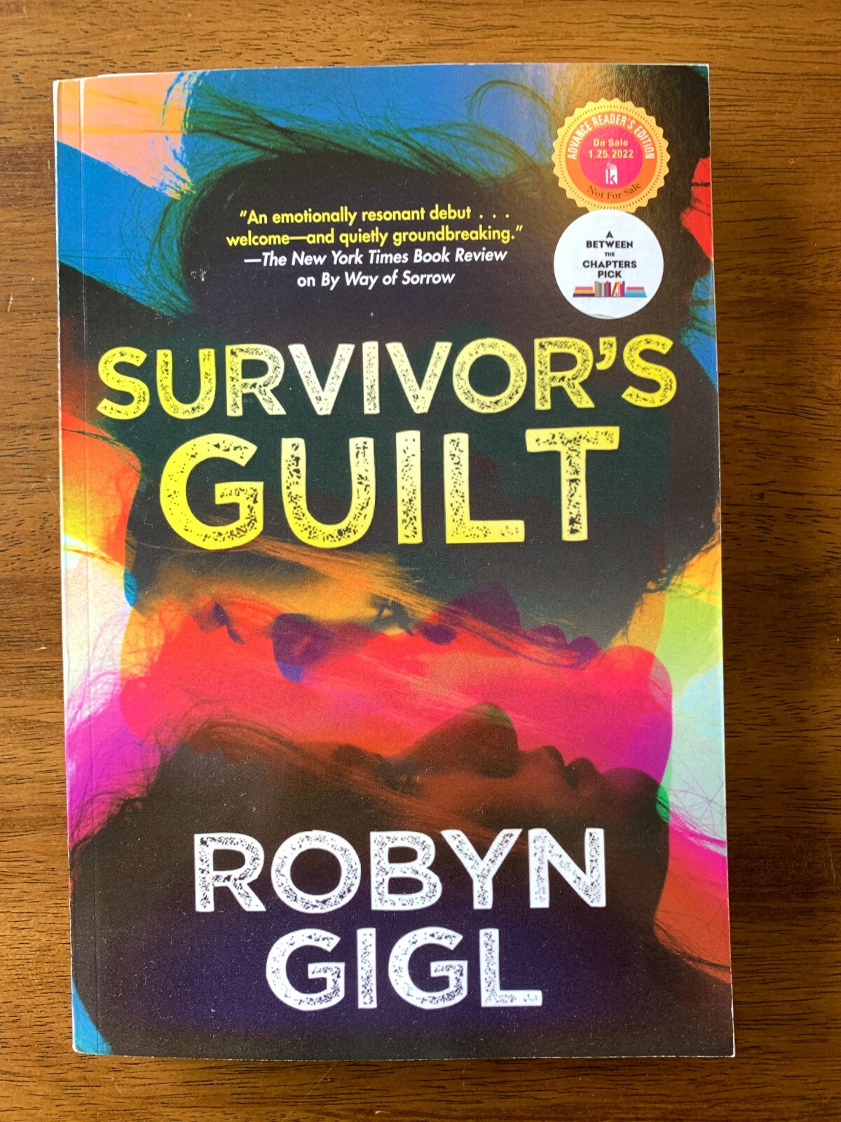 Robyn Gigl Survivor’s Guilt NEW 1st Ed/1st Prt ARC/Proof Paperback 01/25/2022