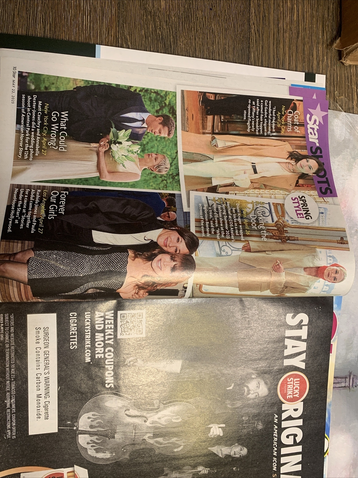 Star Magazine May 22 2023 Kevin Costner Gwyneth Paltrow Brad Pitt vs Ben Affleck