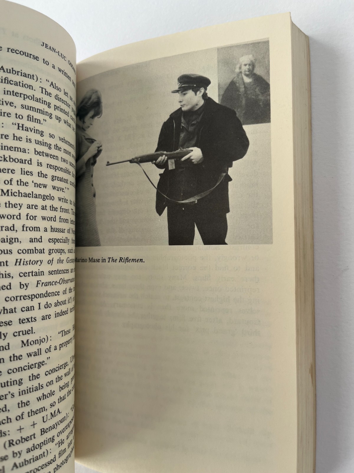 JEAN LUC GODARD ~ Critical Anthology, 1st 1968, vintage paperback Film Theory