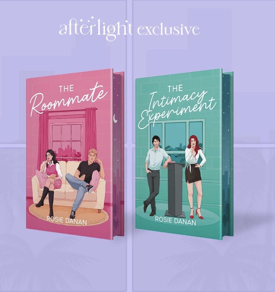The Roommate & The Intimacy Experiment Rosie Danan AFTERLIGHT- SIGNED