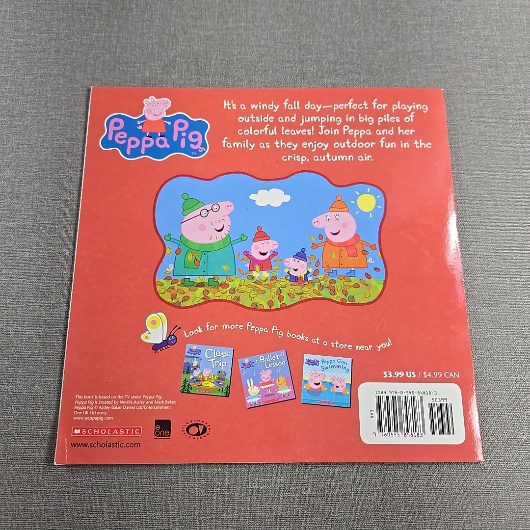 Peppa Pig ~ Bedtime~Tooth Fairy~Windy~Swimming ~ 2015 ~ 4 Trade Paperback Books