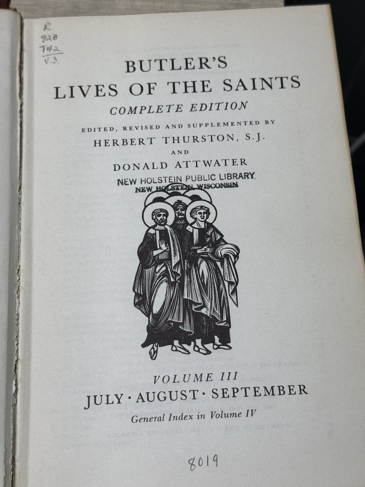 Butler’s Lives of the Saints – Complete 4 Volume Set by Herbert Thurston