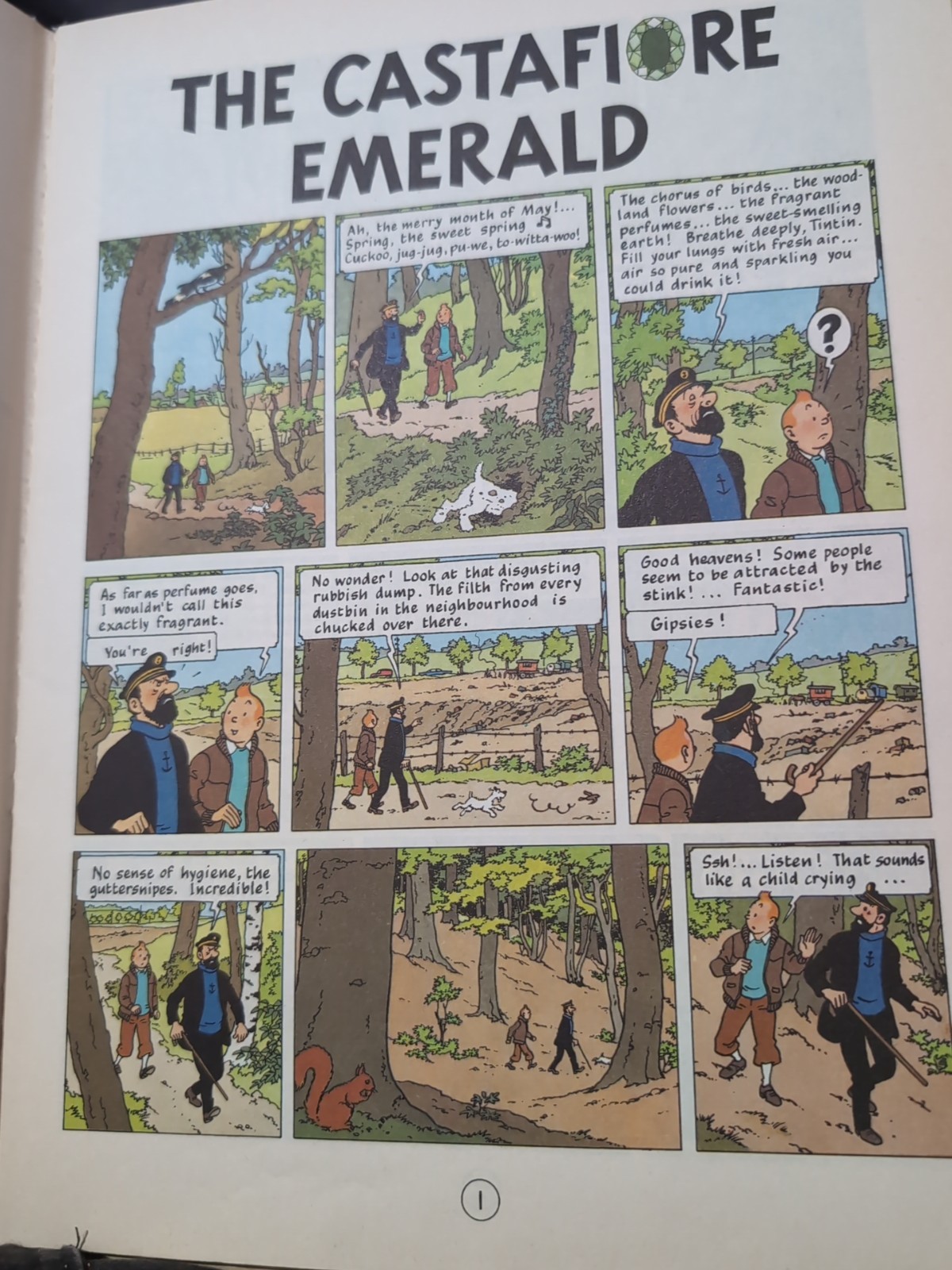 Adventures of Tintin ‚The Castafiore Emerald‘ by Herge 1970 Methuen Hardcover